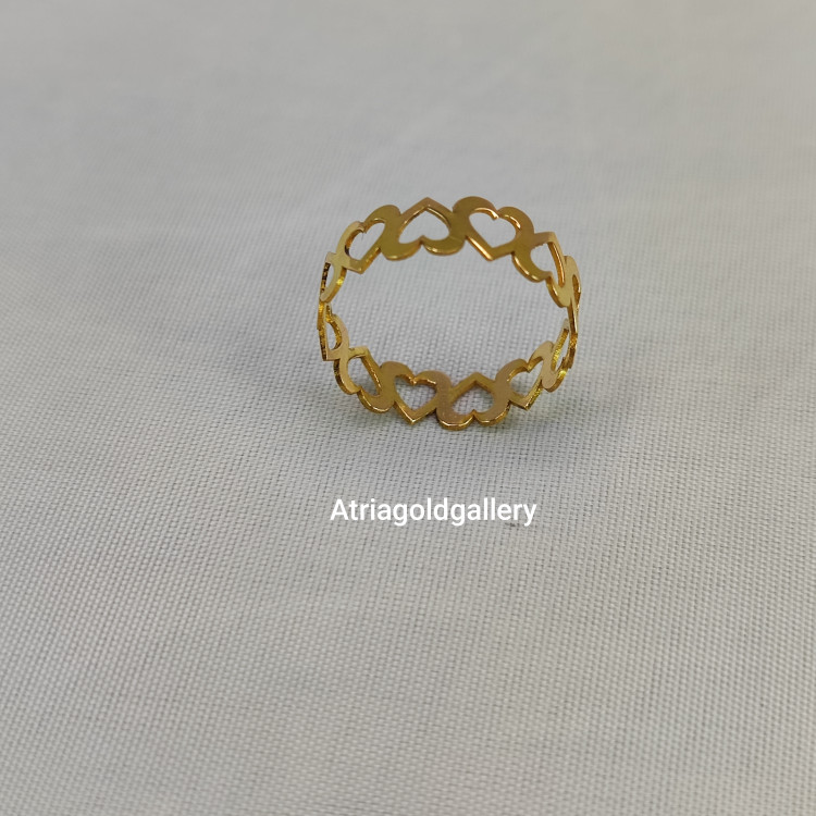 انگشتر قلب مینیمال