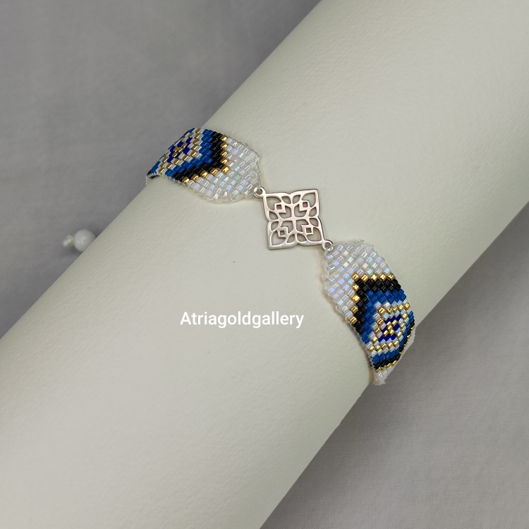 دستبند میوکی نقره