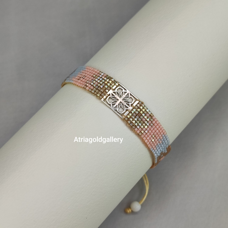 دستبند میوکی نقره