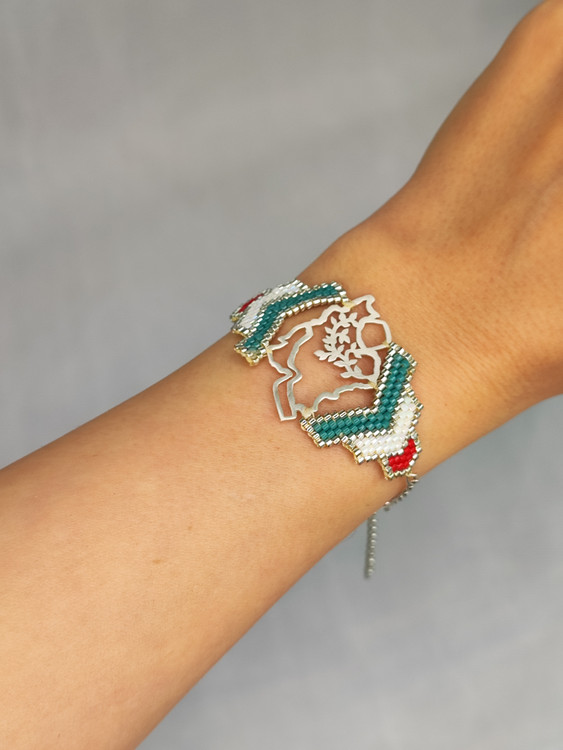 دستبند نقره میوکی ایران