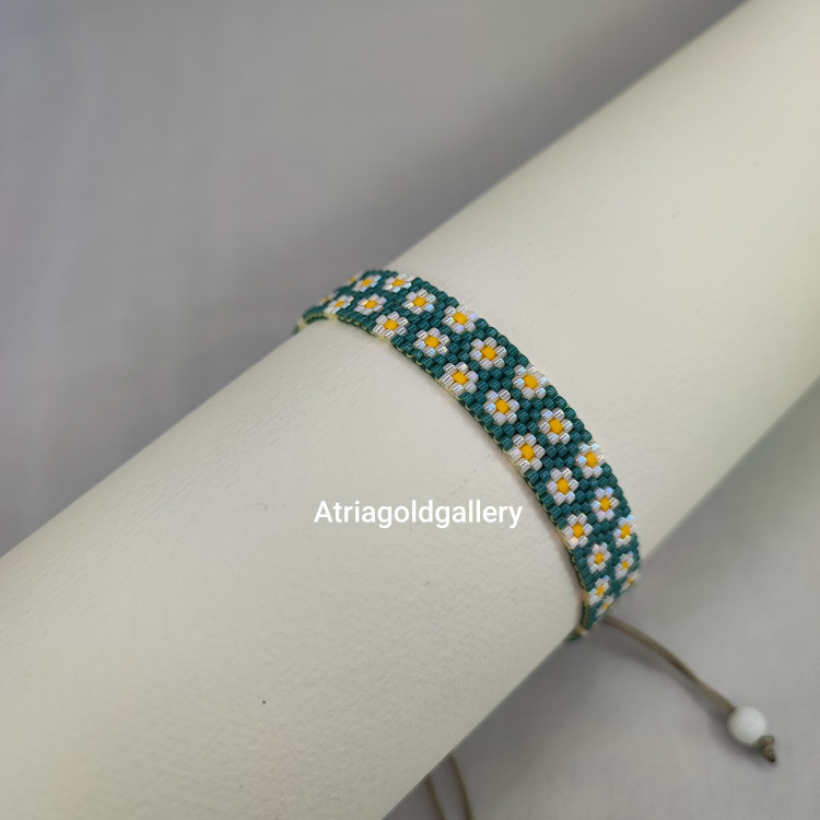 دستبند میوکی گل بابونه