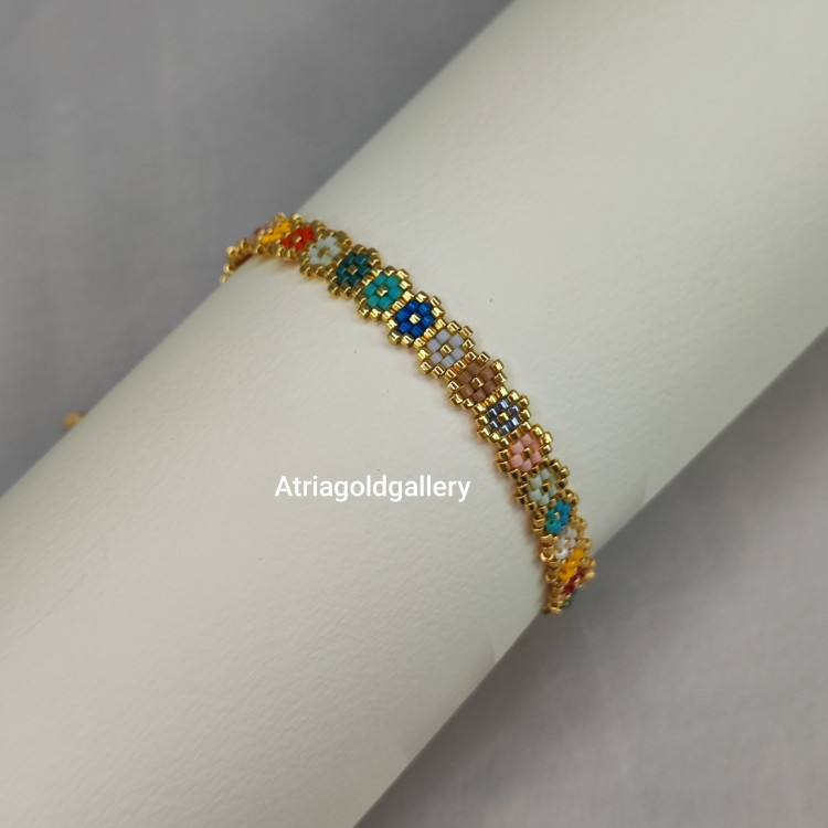 دستبند میوکی گل