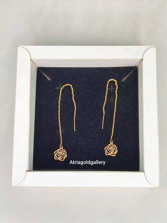 گوشواره بخیه ای طلا