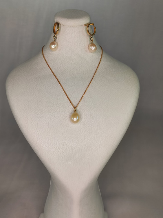 نیمست مرواریدی طلا